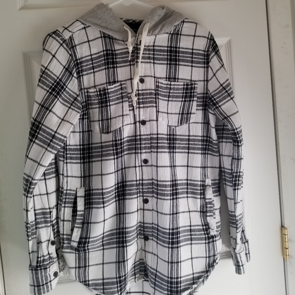 Button up Modern Amusement hoodie